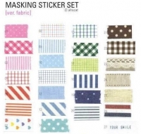 Masking Sticker Set (Fabric)